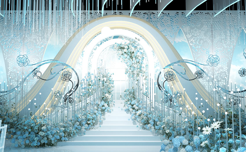 宜良釡香烙馍村水晶厅效果展示